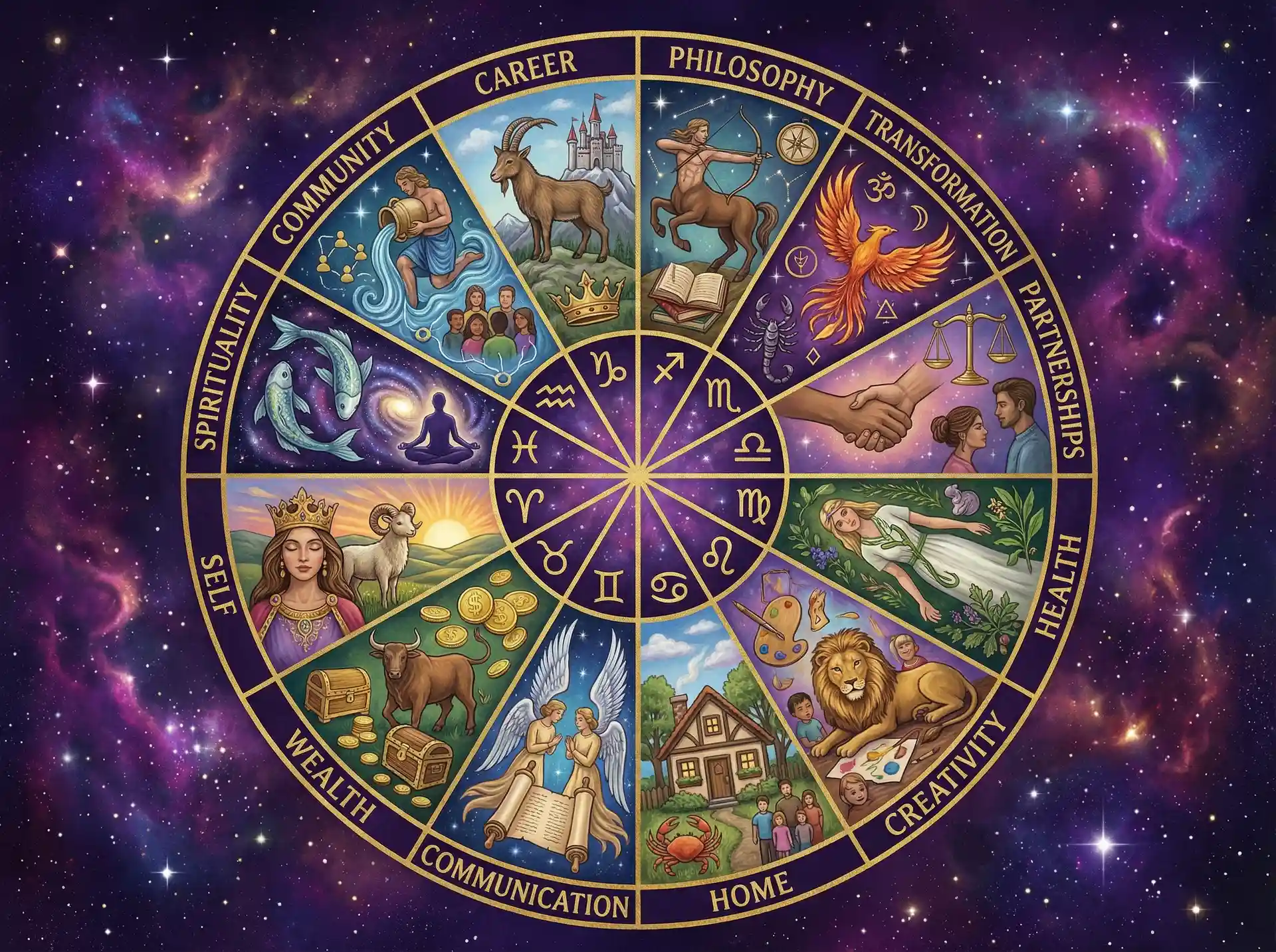 十二宫位解析 - 请叫我总监 | 占星学知识